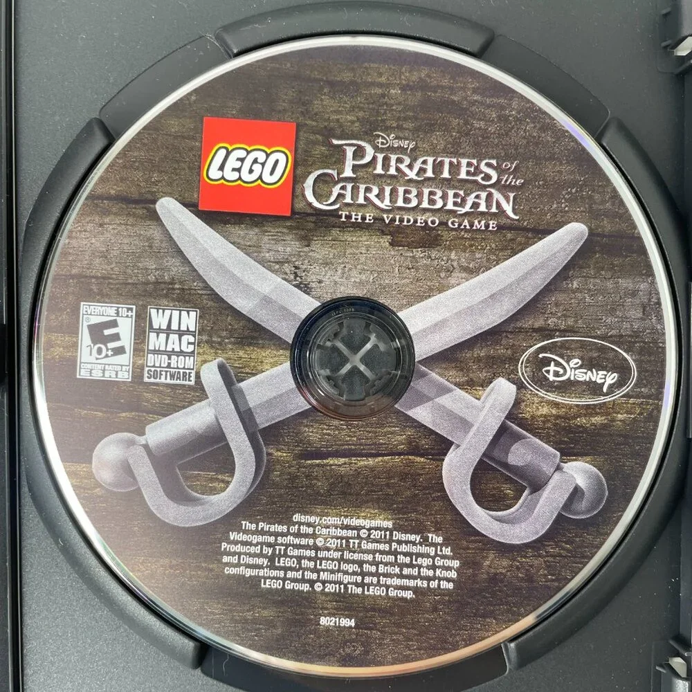 LEGO Pirates of the Caribbean: The Video Game (Windows/Mac, 2011) Brand New